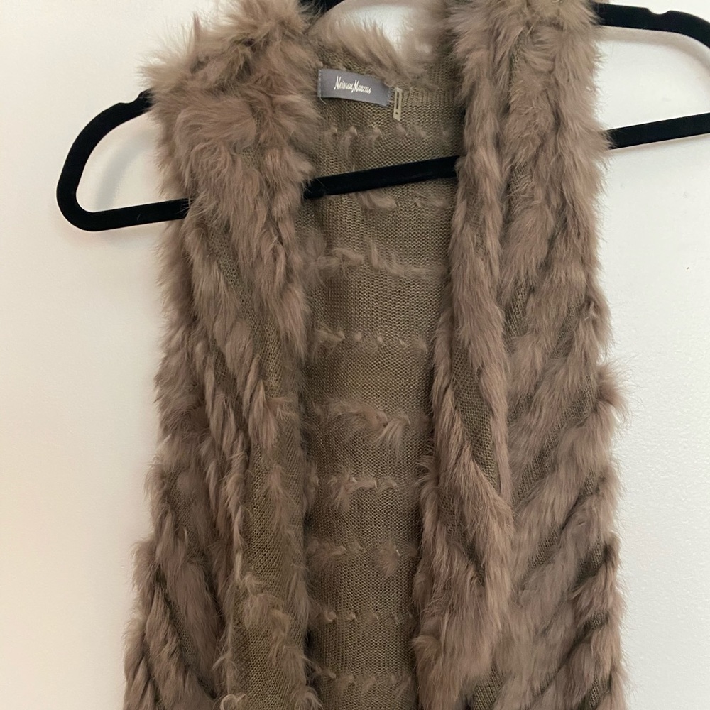 Neiman Marcus fur vest